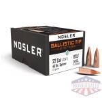 Nosler Ballistic Tip Lead Free Varmint Bullets .22 cal .224" 40 gr SPTFB-BTLF 100/ct