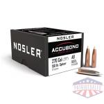 Nosler AccuBond Bullets .270 Cal .277" 150gr SPITZER 50/ct