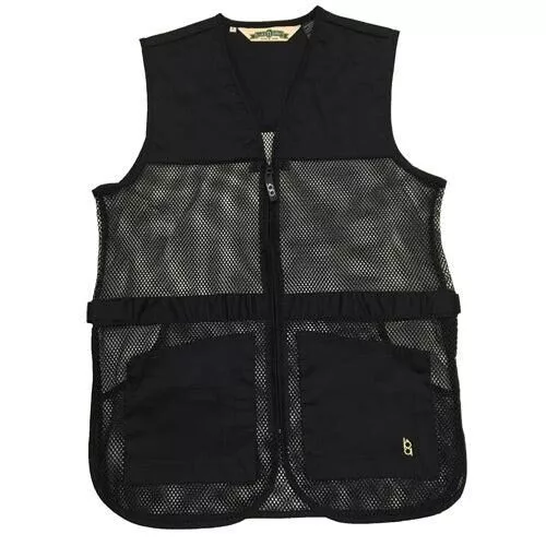Bob Allen Full Mesh Dual Pad Shooting Vest Black L