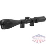 BSA Air Rifle Scope - 3-9x Magnification 40mm AO (Adjustable Objective) Mil-Dot 1" Tube - Matte (Blister Pack)