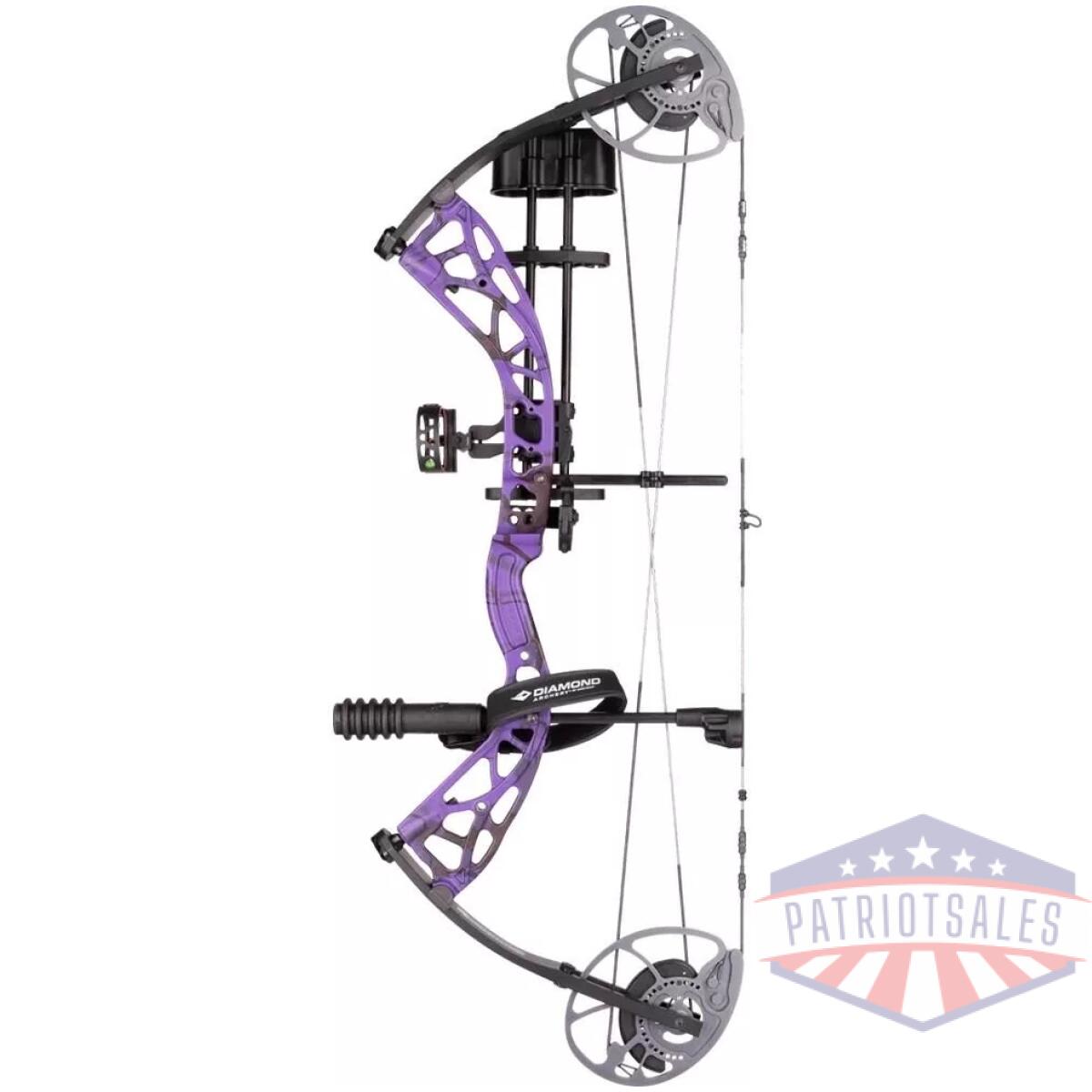Diamond archery edge max bow rh 20-70# purple blaze - image 1