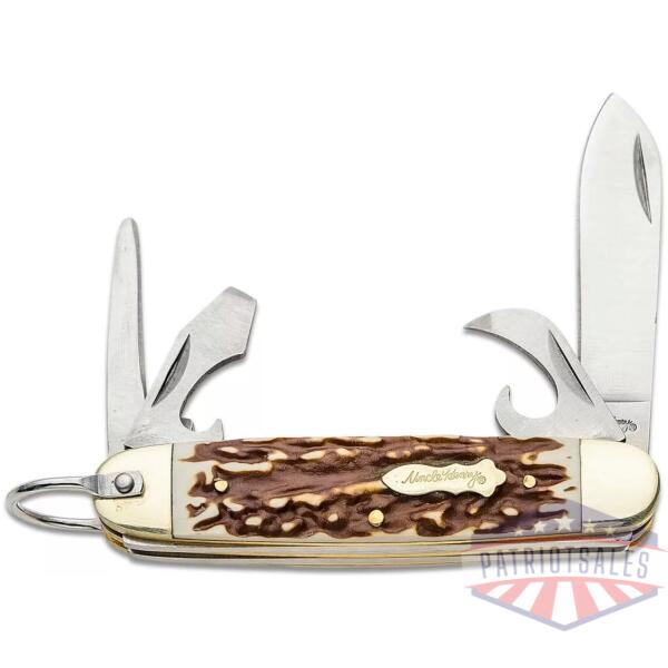 Uncle Henry 23UH Scout Folding Knife 2 1/2" Blade Next Gen Staglon Handle