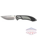 Old Timer Trail Boss Drop Point Folder 3 1/2" Blade Black