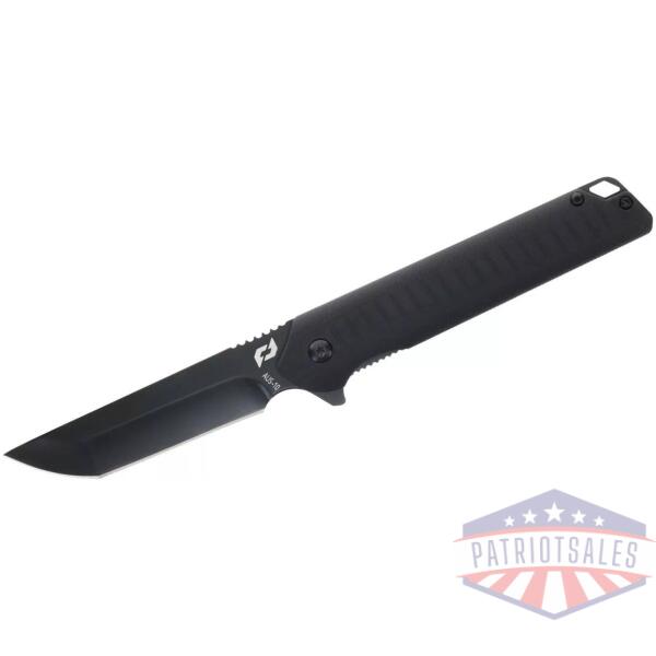 Schrade Delta Class Steelhead Folder Knife 3 1/2" Blade Black