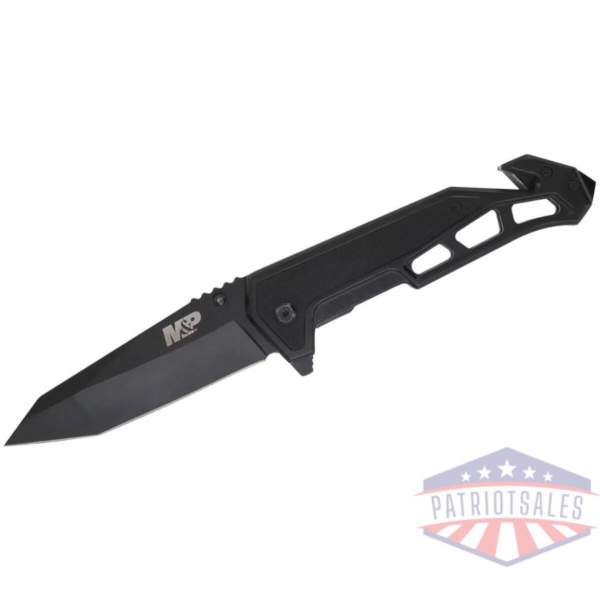 Smith & wesson m&p border guard knife 4" blade black - image 1