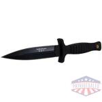 Smith & Wesson H.R.T. False Edge Fixed Knife 4-7/10" Dagger Blade Black