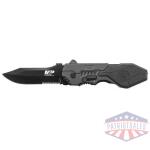 Smith & Wesson M&P M.A.G.I.C. Assisted Opening Clip Point Folding Knife 3 3/5" Blade Black