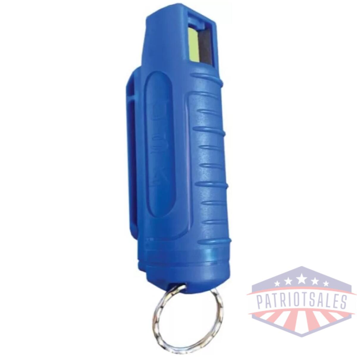 Psp 1/2 oz. Blue heat pepper spray w/blue hard case & key ring - image 1