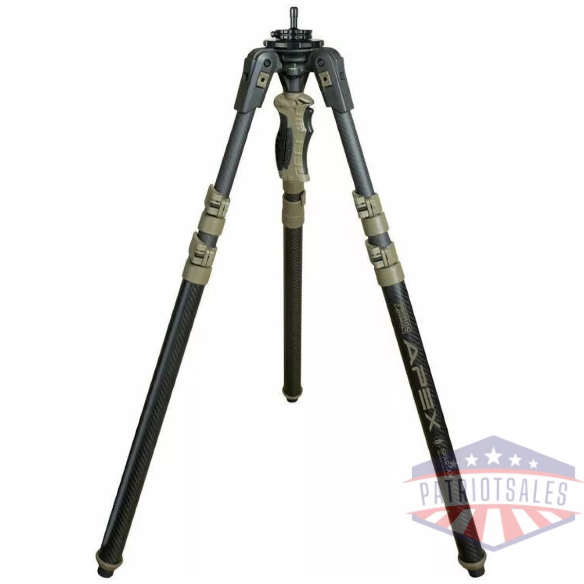 Primos trigger stick apex tripod carbon fiber coyote tan with spartan technology box - image 1