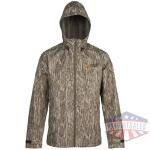 browning rain shell jacket mossy oak bottomland s