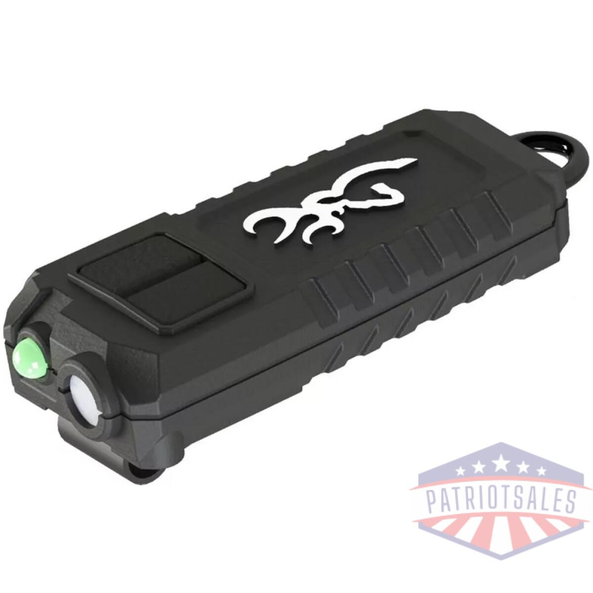 Browning trailmate rechargeable usb cap flashlight black - image 1