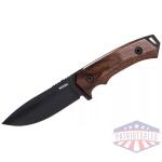 WOOX Rock 62 Fixed Blade Knife - Walnut