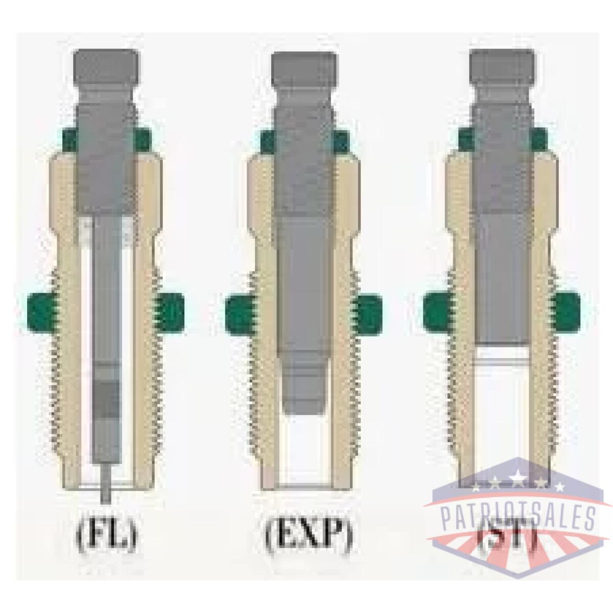 Redding series-a 3-die set for straight-wall cases - 9mm luger - image 1