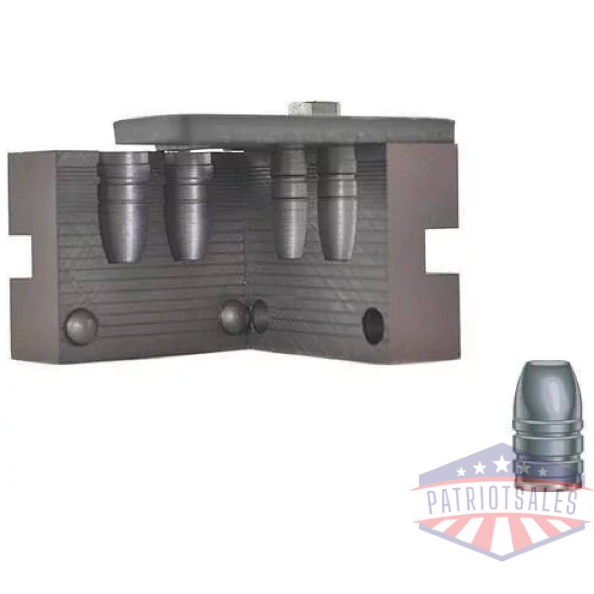 Rcbs flat nose rifle bullet mould - double cavity. 458" 300 gr - image 1