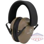Radians Lowset Passive Ear Muff 21dB Tan