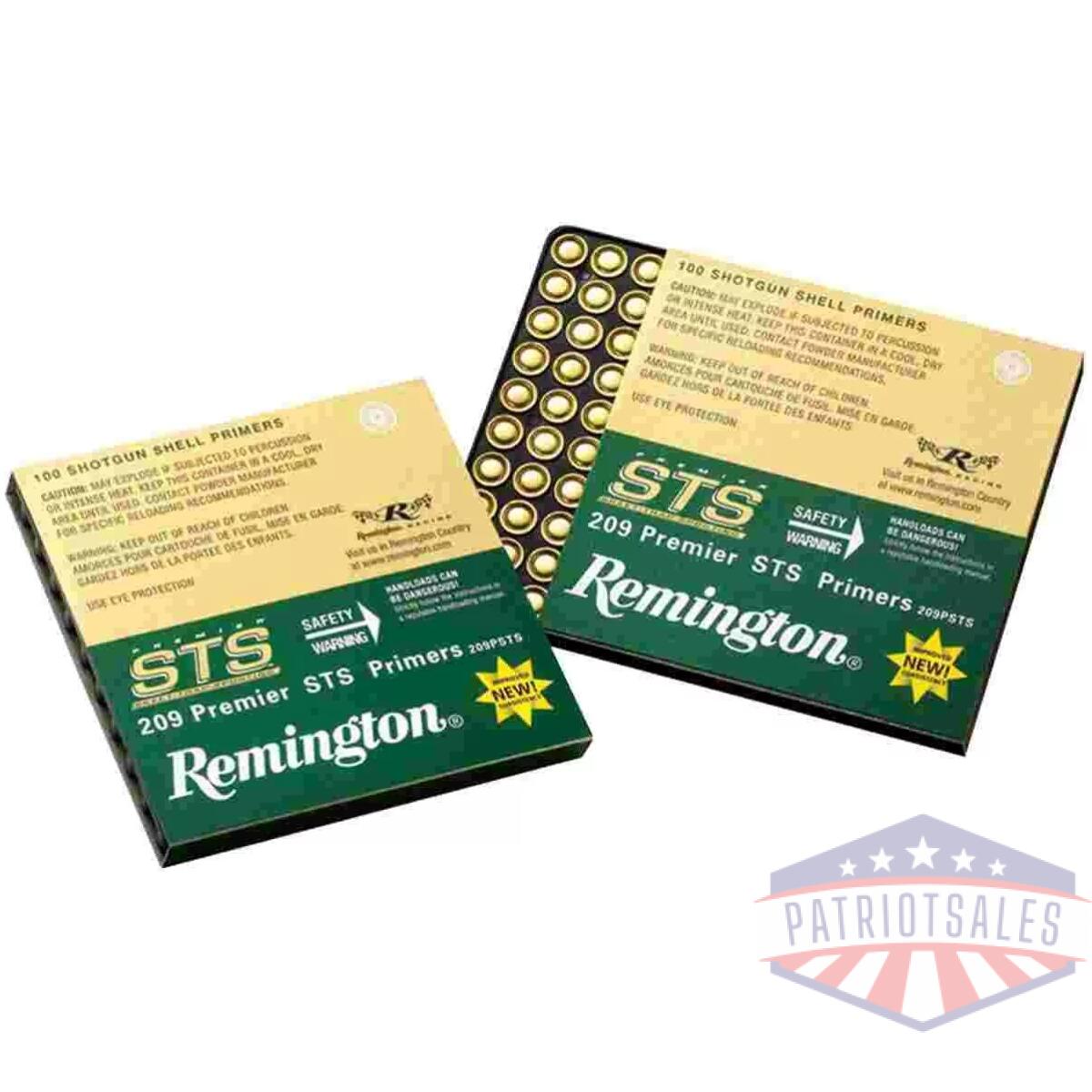 Remington premier sts 209 shotshell primers - image 1