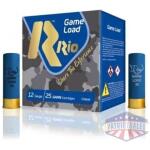 Rio Top Game HV Shotshells 12 ga 2-3/4" 1-1/4 oz 1330 fps #8 25/ct