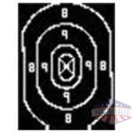Speedwell Official NRA Police Qualification Silhouette Target Repair Center - 500/Pack
