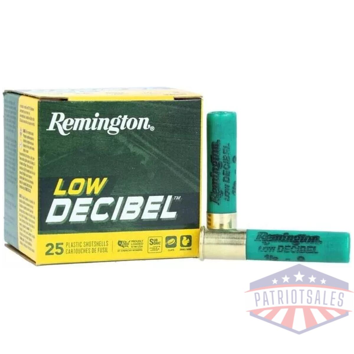 Remington low decibel shotshells 410ga 2-1/2" 1/2oz 650 fps #9 25/ct - image 1