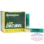 remington low decibel shotshells 410ga 2-1/2" 1/2oz 650 fps #9 25/ct
