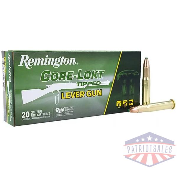 Remington Core-Lokt Tipped Rifle Ammunition 32 Win Spl 170gr  PT 3150 fps 2250 fps 20/ct