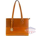 Rugged Rare S&W Structured Handbag Concealed Carry Purse Tan