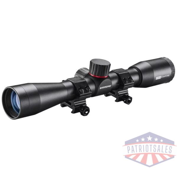 Simmons Pro Target Rimfire Rifle Scope 4x32mm 1" SFP Truplex Dovetail Rings