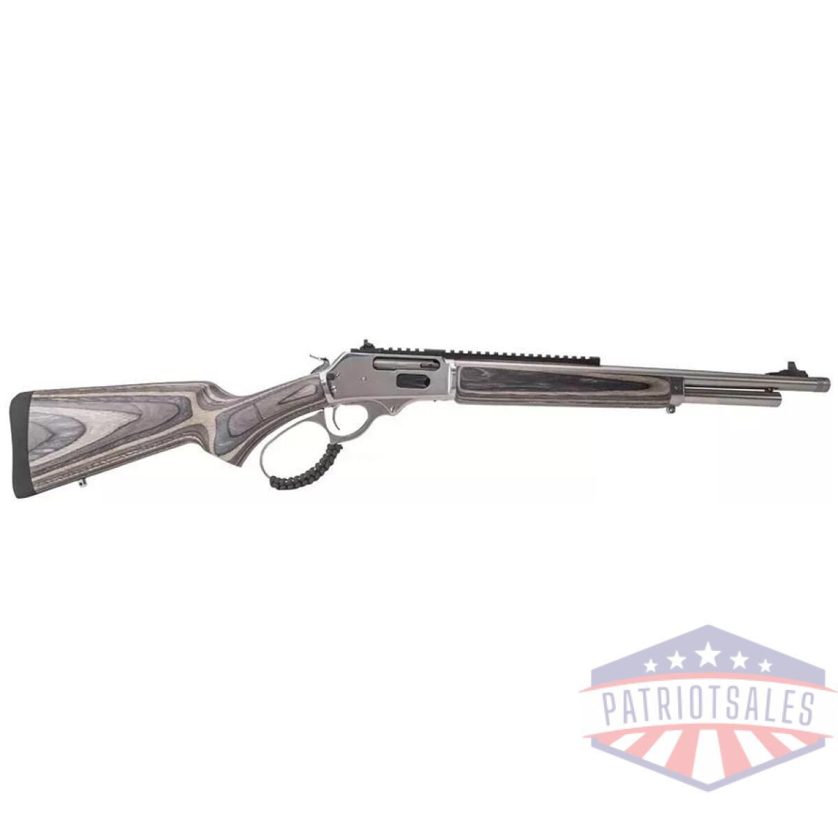 Rossi r95 lever action rifle 444 marlin 5rd capacity 18" threaded barrel black laminated wood stock - image 1