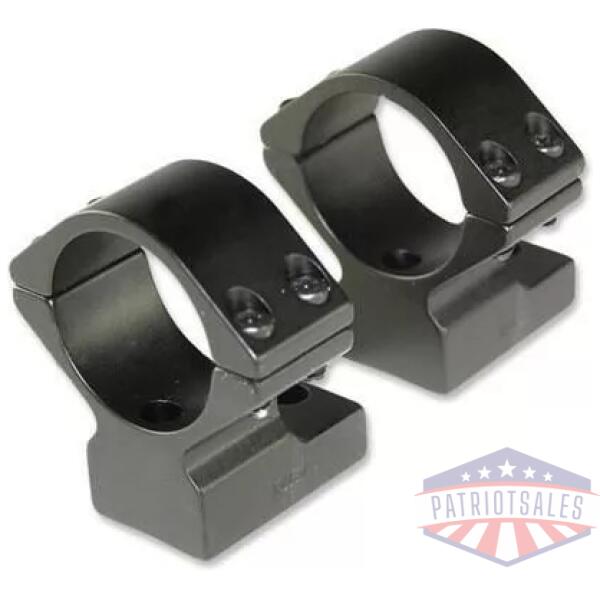 Talley Lightweight Alloy Scope Mounts - Black Anodized - 1" - Medium Knight MK 52 Tikka T3 and Tikka Master