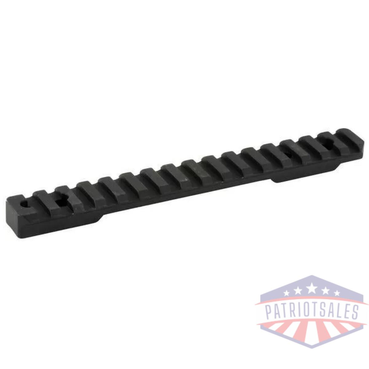 Talley weatherby mark-v accumark picatinny rail for non-magnum 6 lug black standard moa - image 1