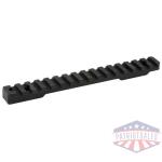 Talley Weatherby Mark-V Accumark Picatinny Rail for Non-Magnum 6 Lug Black Standard MOA