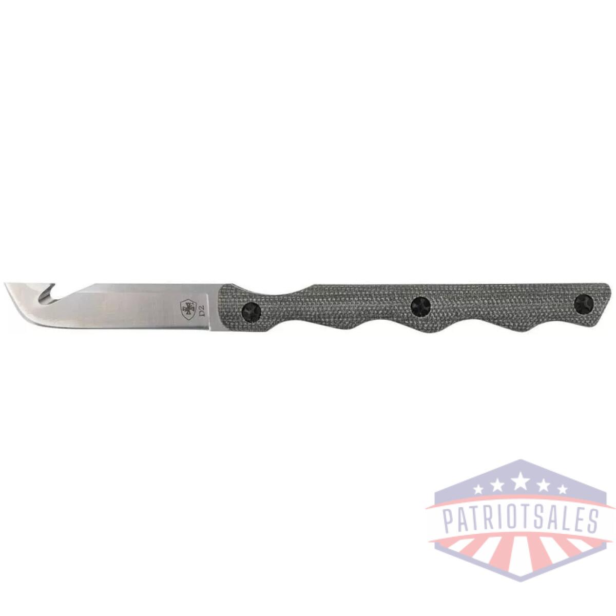 Templar neck knife fixed knife 2 2/5" drop point blade od green - image 1