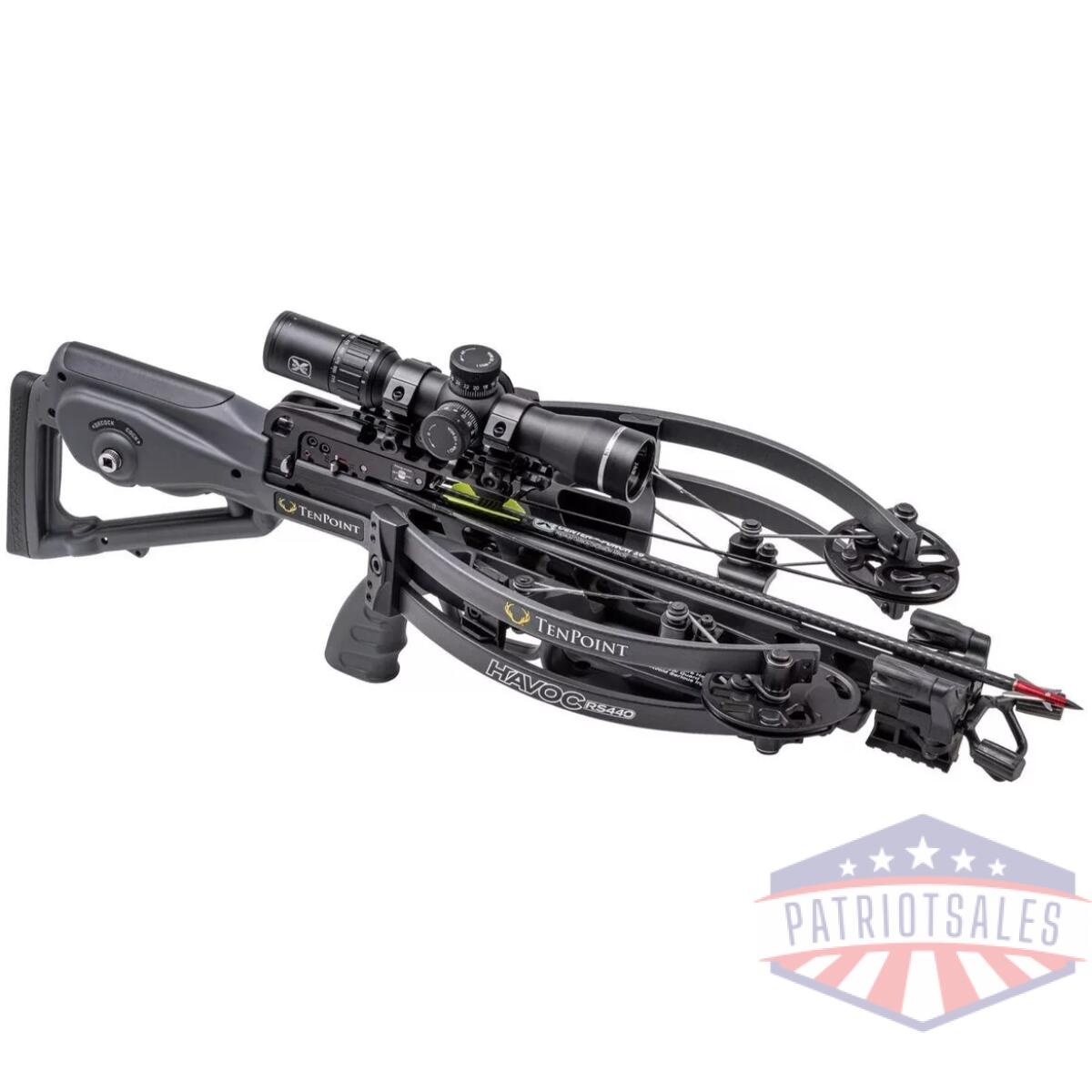 Ten point havoc rs440 crossbow acuslide evo-x elite scope - graphite - image 1