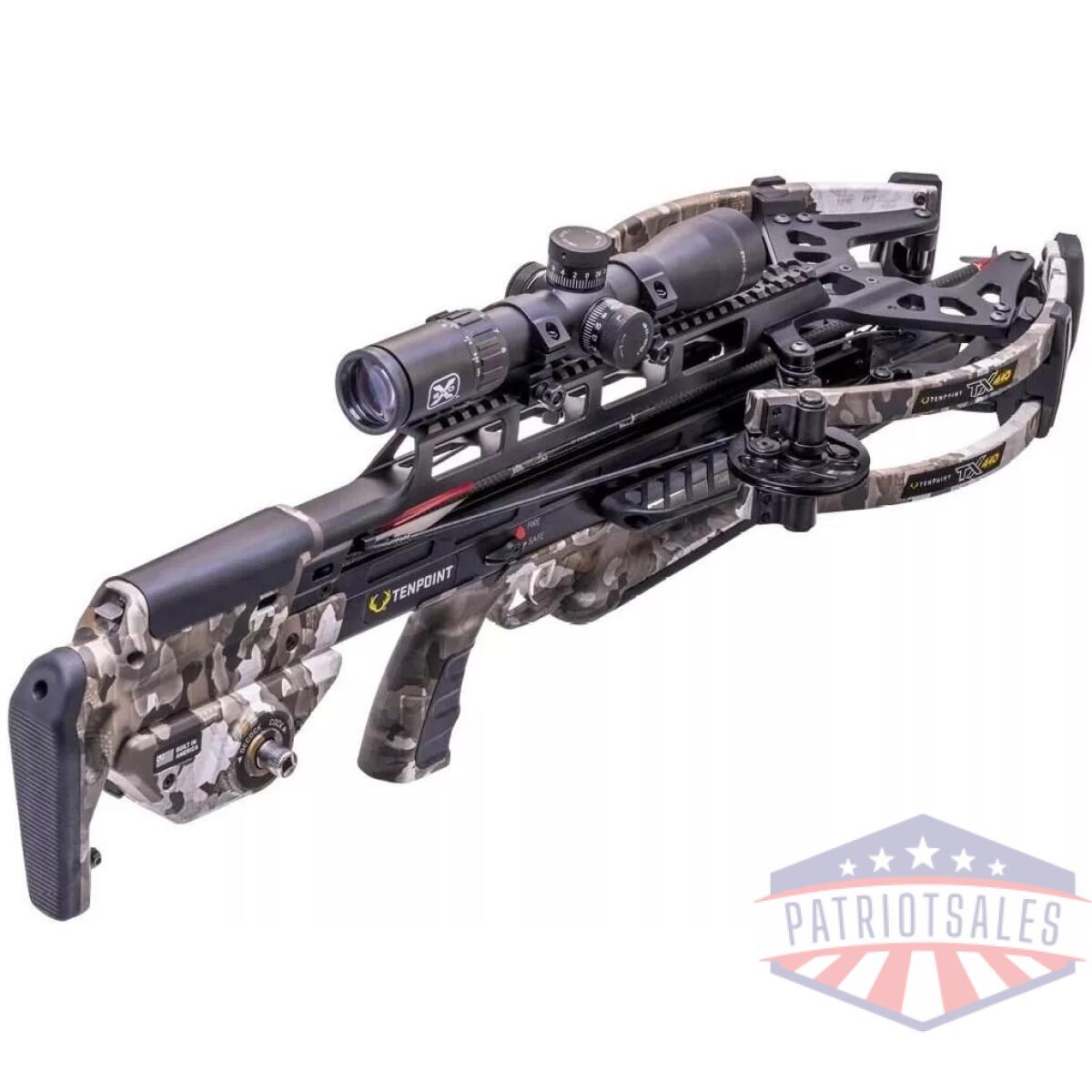 Tenpoint tx 440 crossbow acuslide maxx evo-x elite black scope vektra - image 1