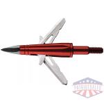 Ten Point EVO-X CenterPunch Broadhead (Rear Deploying) Red 3/pk