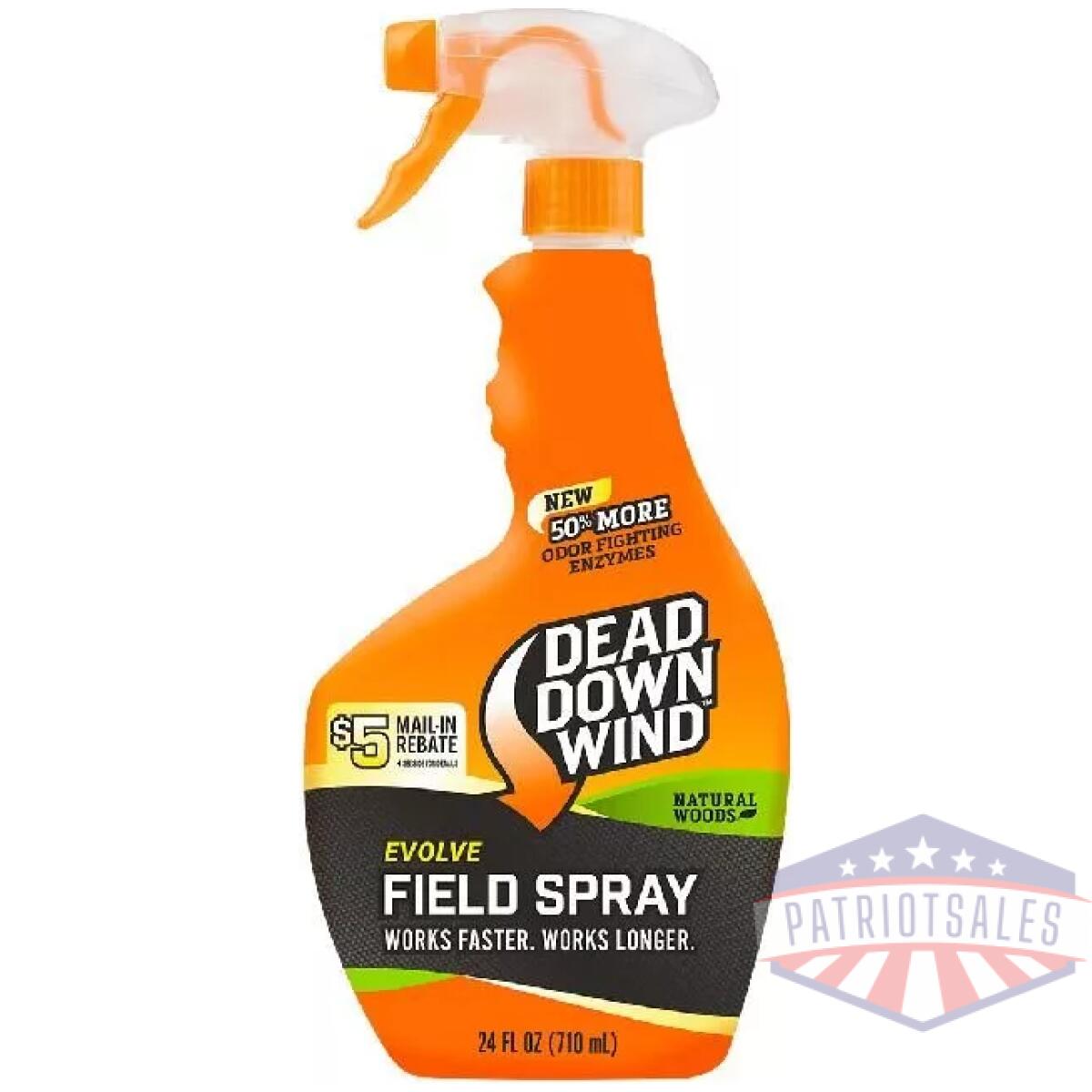 Dead down wind field spray natural woods scented - 24 oz - image 1