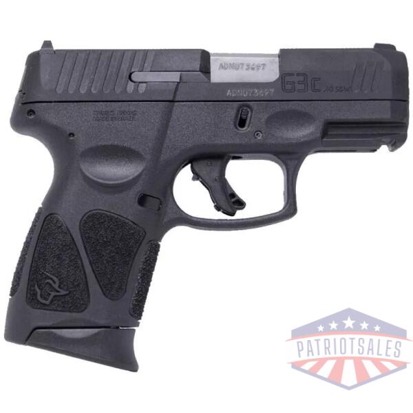 Taurus G3C Handgun .40 S&W 10rd Magazines (3) 3.26" Barrel Black