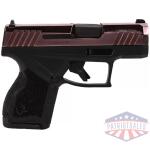 Taurus GX4 Handgun 9mm Luger 10rd Magazines (2) 3" Barrel Rose Gold Slide and Black