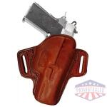 Tagua Gunleather Open Top Belt Holster for Taurus Judge Public Defender Brown Right Hand