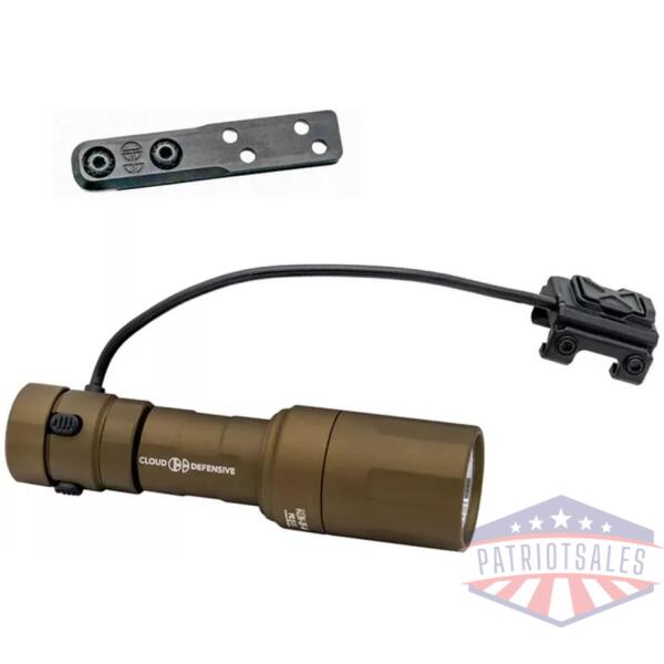 Cloud Defensive Rein Micro Rifle Weapon Light 1000 Lumen FDE