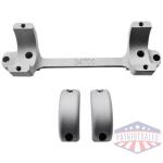 DNZ 1-Piece Gamer Reaper Scope Mount - Remington 700 Long Action High - Silver