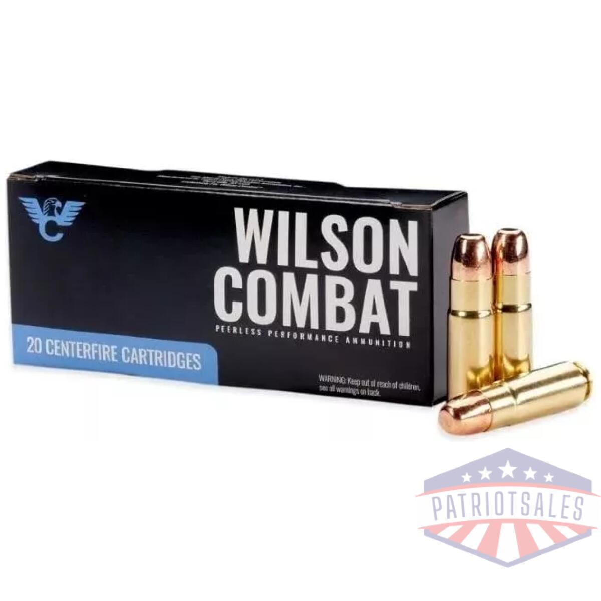Wilson combat x-treme rnfp rifle ammunition. 458 socom 300gr rnfp 19926 fps 20/ct - image 1