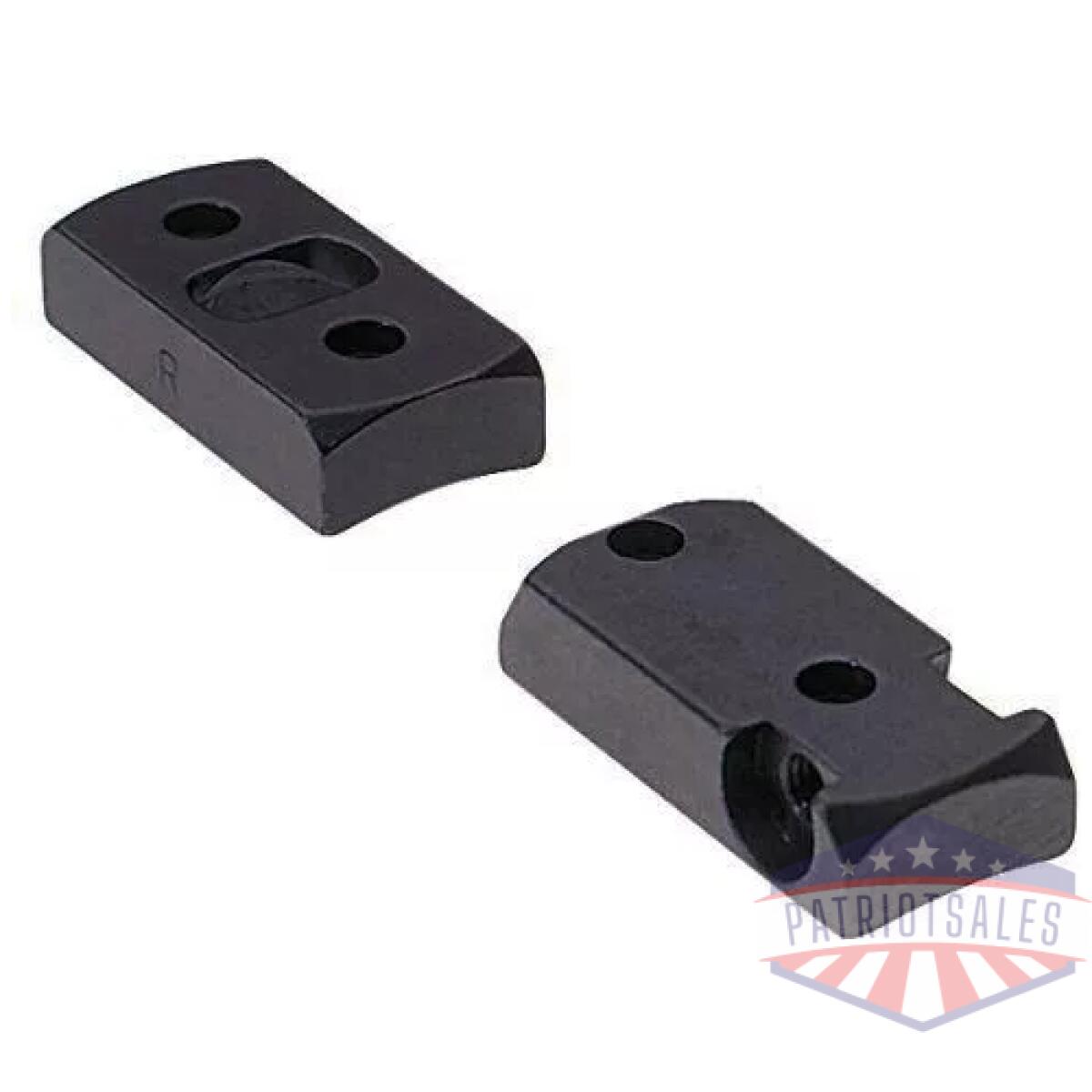Weaver 2-piece grand slam steel dovetail scope base - winchester 70 wssm - black gloss - image 1