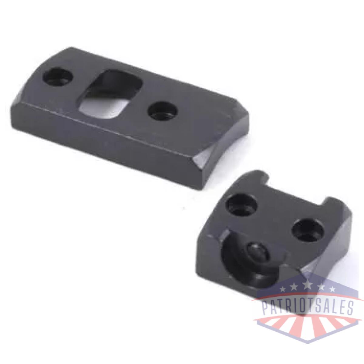 Weaver 2-piece grand slam steel dovetail scope base - mauser fn black - image 1