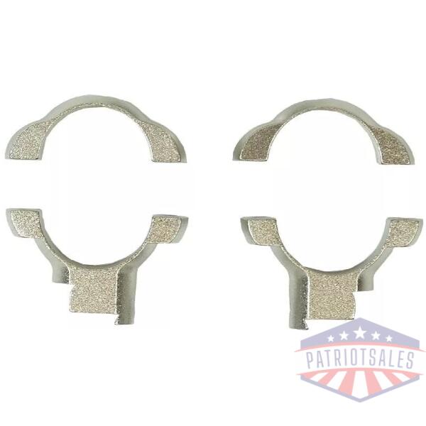 Weaver Grand Slam Ruger Style .22 cal Rimfire Scope Rings 1" High Nickel