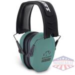 Walker's Razor Slim Passive Ear Muffs 27dB Teal