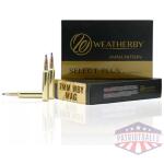 Weatherby Select Plus Rifle Ammunition 7mm Wby Mag 160 gr Swift A-Frame 20/ct
