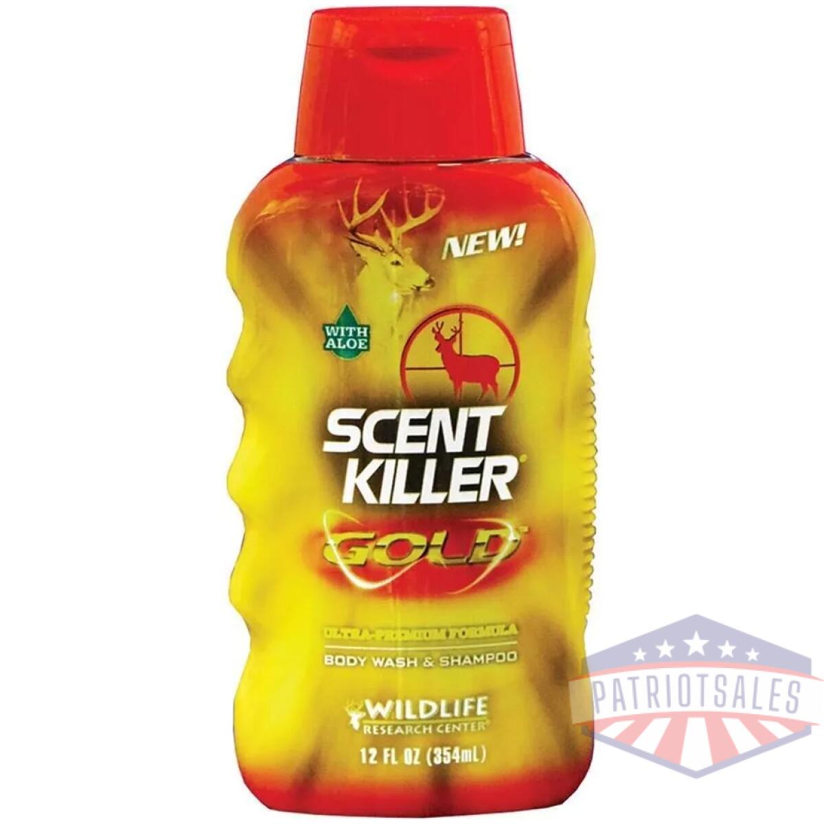 Wildlife research scent killer gold body wash & shampoo 12 fl oz - image 1
