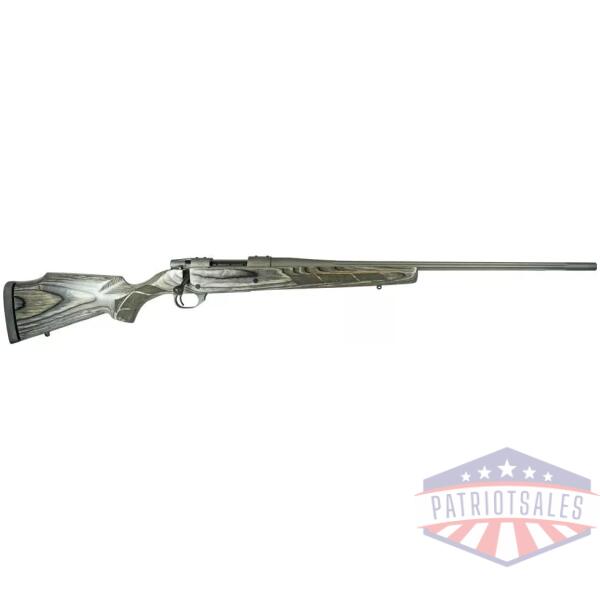 Weatherby Vanguard Sporter Stock Rifle 6.5 Creedmoor 4rd Magazine 24" Tactical Gray Fluted Barrel Pepper Laminate Stock