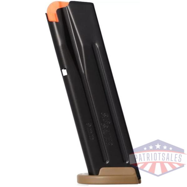 Sig Sauer P320/M17/M18 Handgun Magazine Coyote Brown 9mm Luger 17/rd